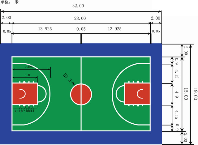 Tragbarer BasketballplatzBodenbelag im Freien, Antibelegsynthetischer